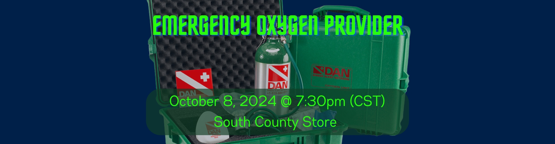 10/8 Emergency Oxygen Provider